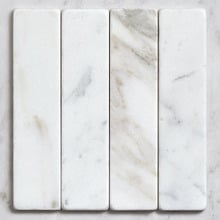 Apollo Tumbled Calacatta Gold Subway Marble Look Tile